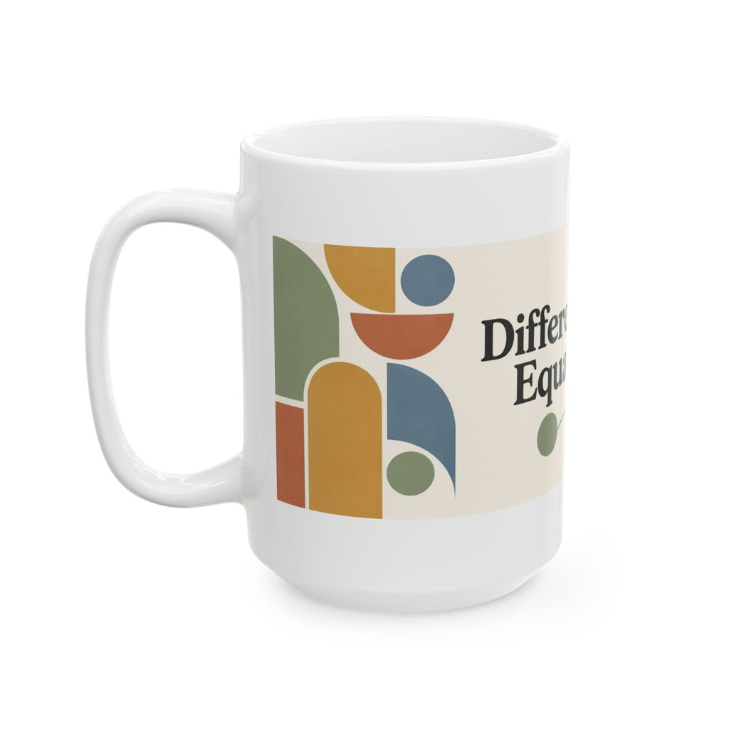 Different Minds, Equal Worth Coffee Mug – Neurodiversity Acceptance Ceramic Mug, (11oz, 15oz)