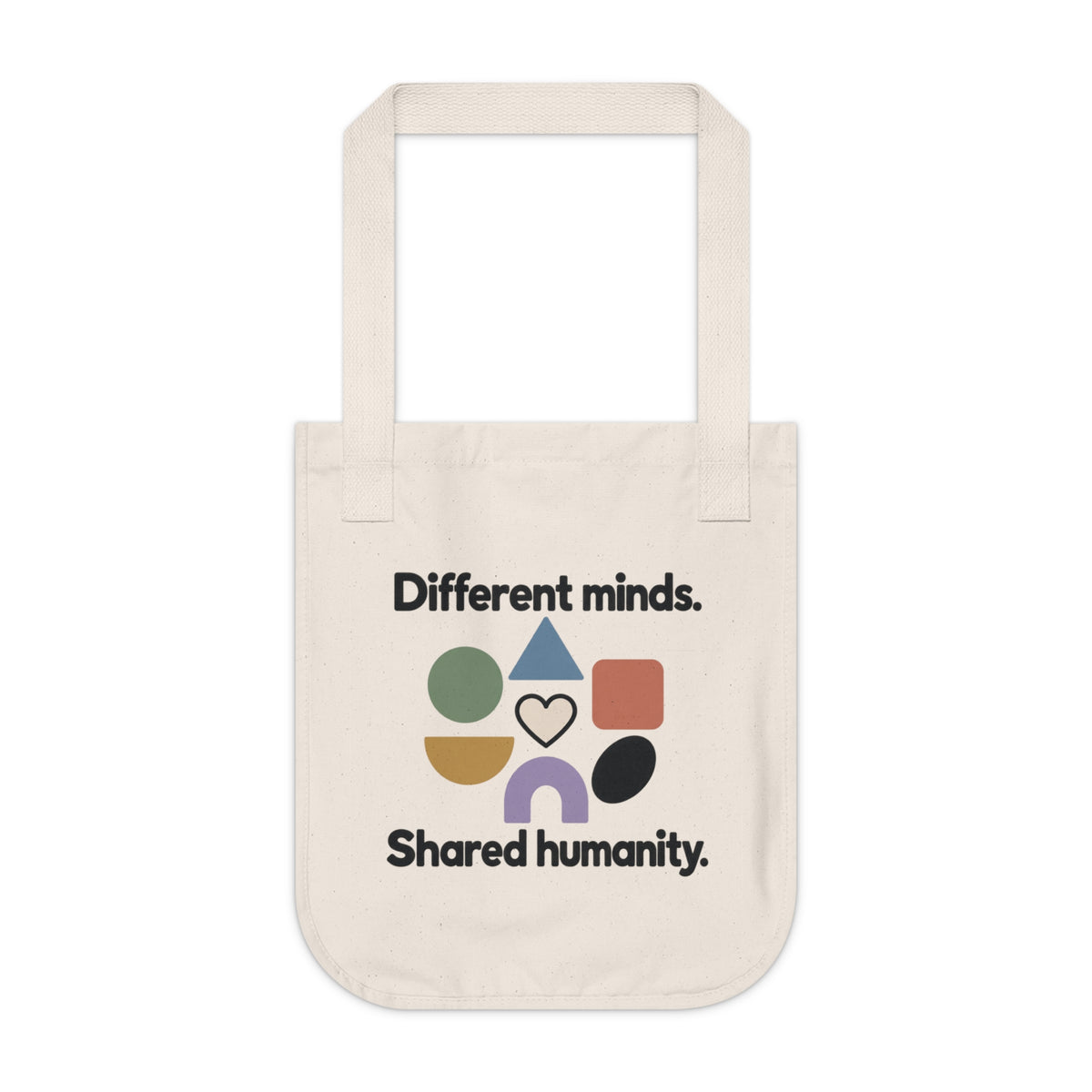 Carry Kindness Tote Bag – Mental Health & Neurodiversity Awareness  Organic Canvas Tote Bag