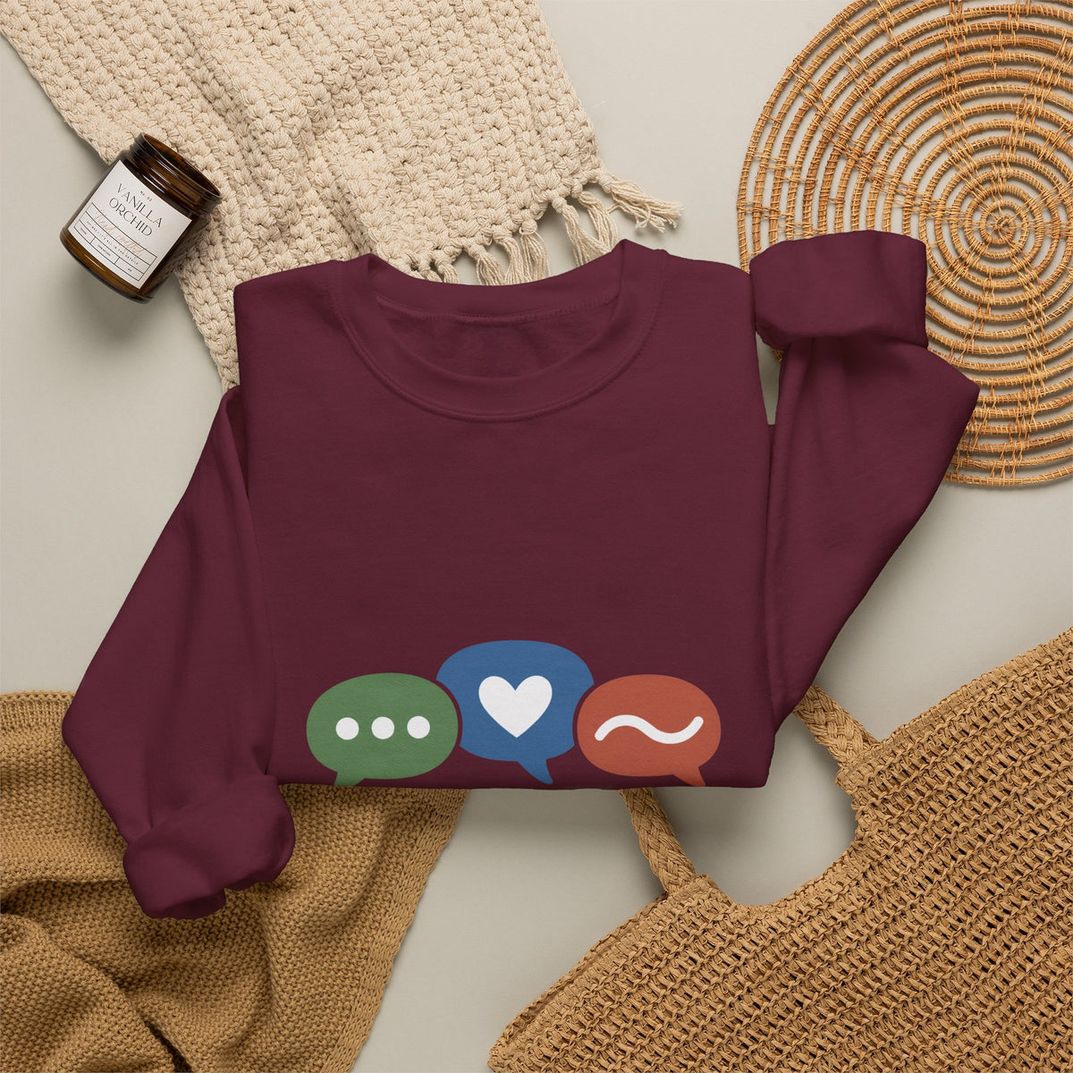Everyone Communicates Differently – Neurodiversity Awareness Crewneck T-Shirt