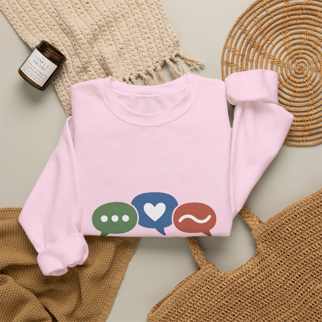 Everyone Communicates Differently – Neurodiversity Awareness Crewneck T-Shirt