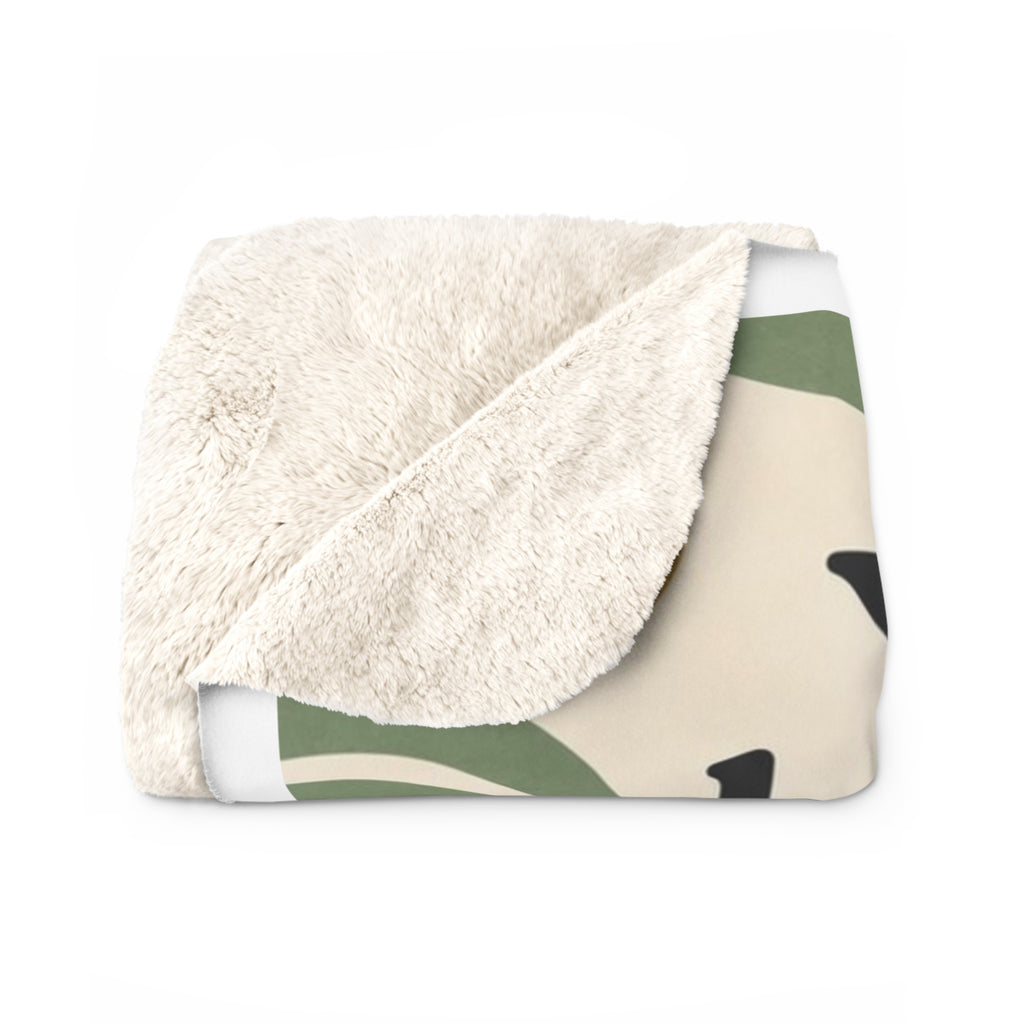 Quietly Seen Affirmation Blanket – 6 Encouraging Sayings  Sherpa Fleece Blanket