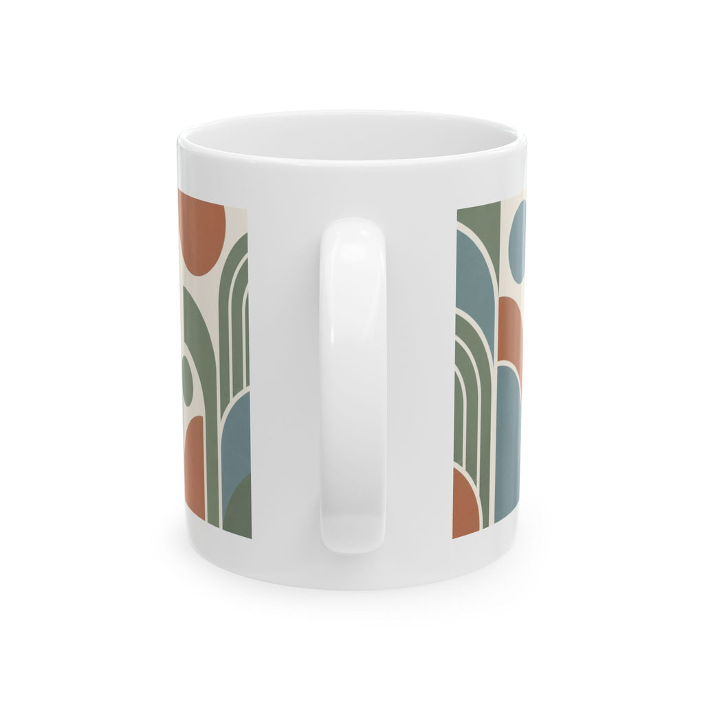 One Sip, One Breath Coffee Mug – Mental Health Awareness Ceramic Mug, (11oz, 15oz)