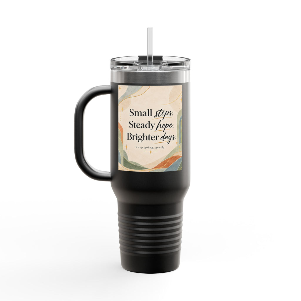 Your Pace, Your ProgressInsulated Travel Mug, 40oz