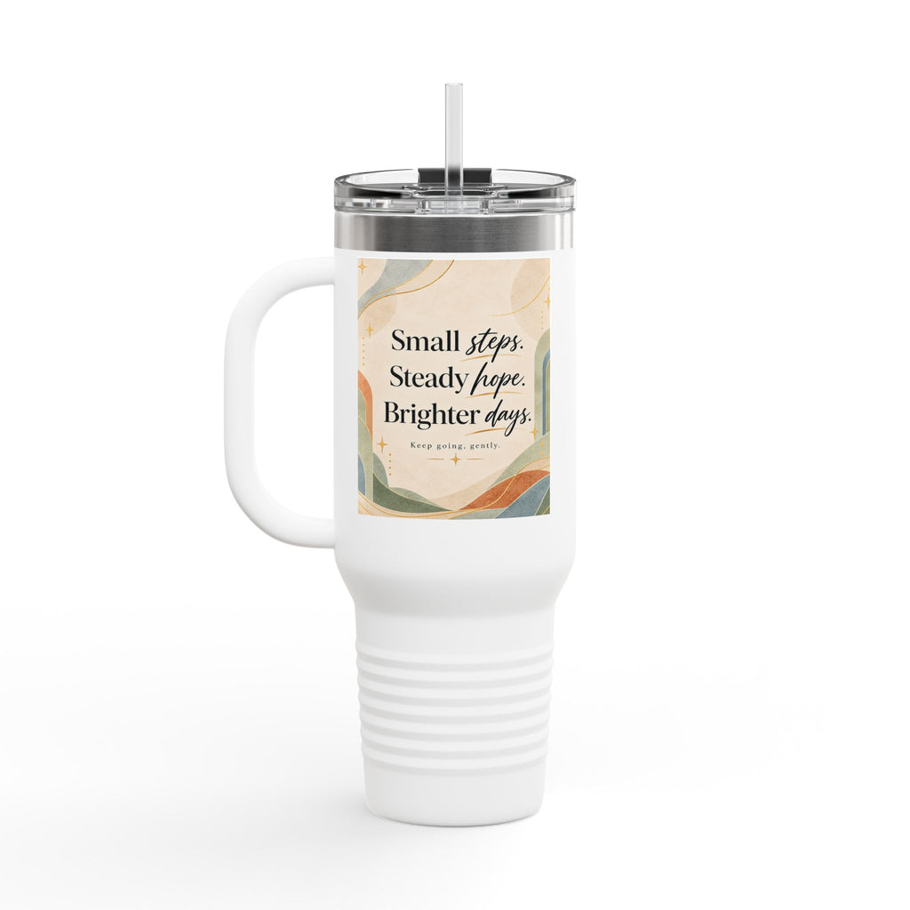 Your Pace, Your ProgressInsulated Travel Mug, 40oz