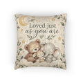 Loved Just as You Are – Animal Friends  Woven Pillow