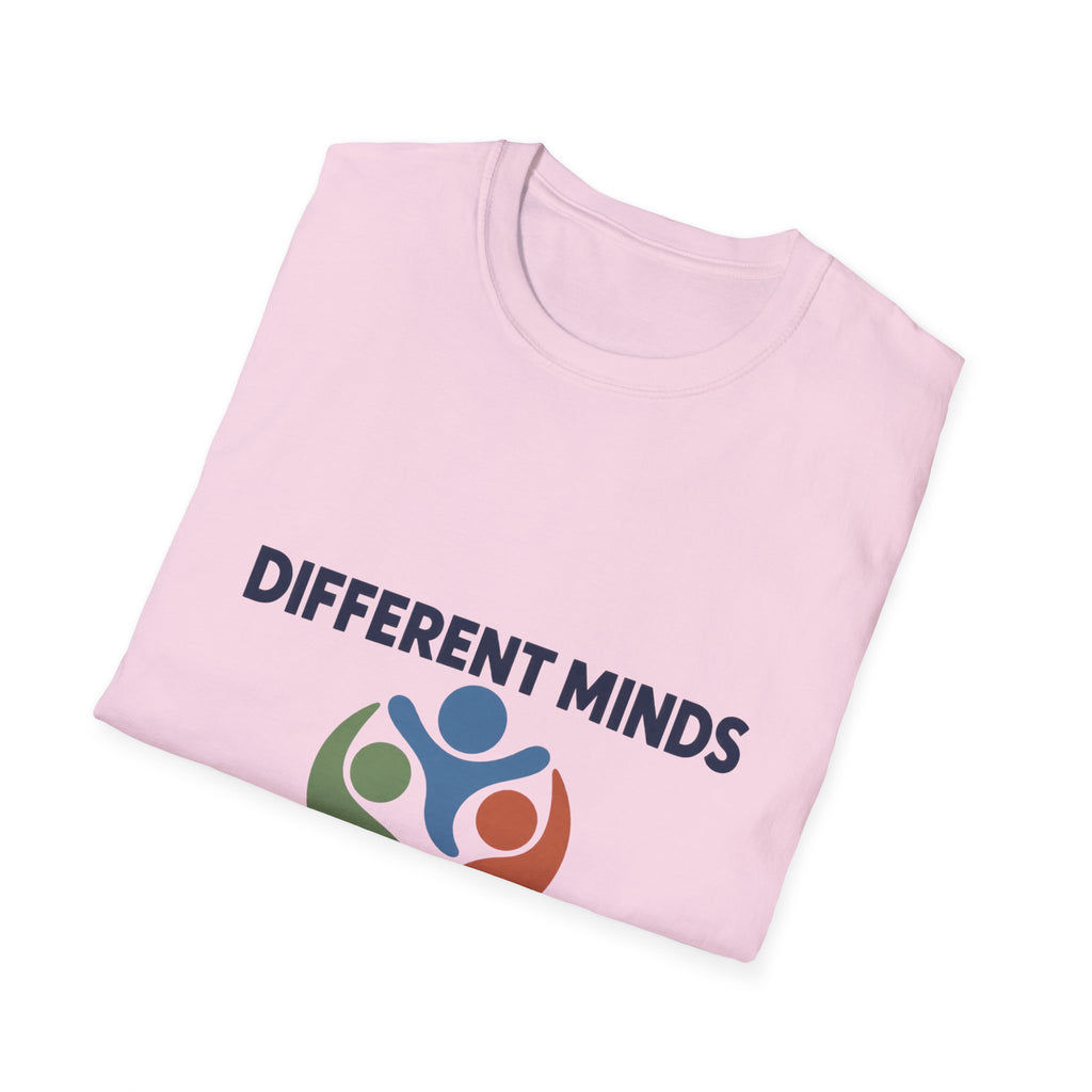 Every Mind Belongs – Neurodiversity & Mental Health Awareness T-Shirt Unisex Softstyle T-Shirt