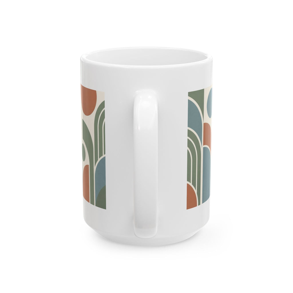 One Sip, One Breath Coffee Mug – Mental Health Awareness Ceramic Mug, (11oz, 15oz)