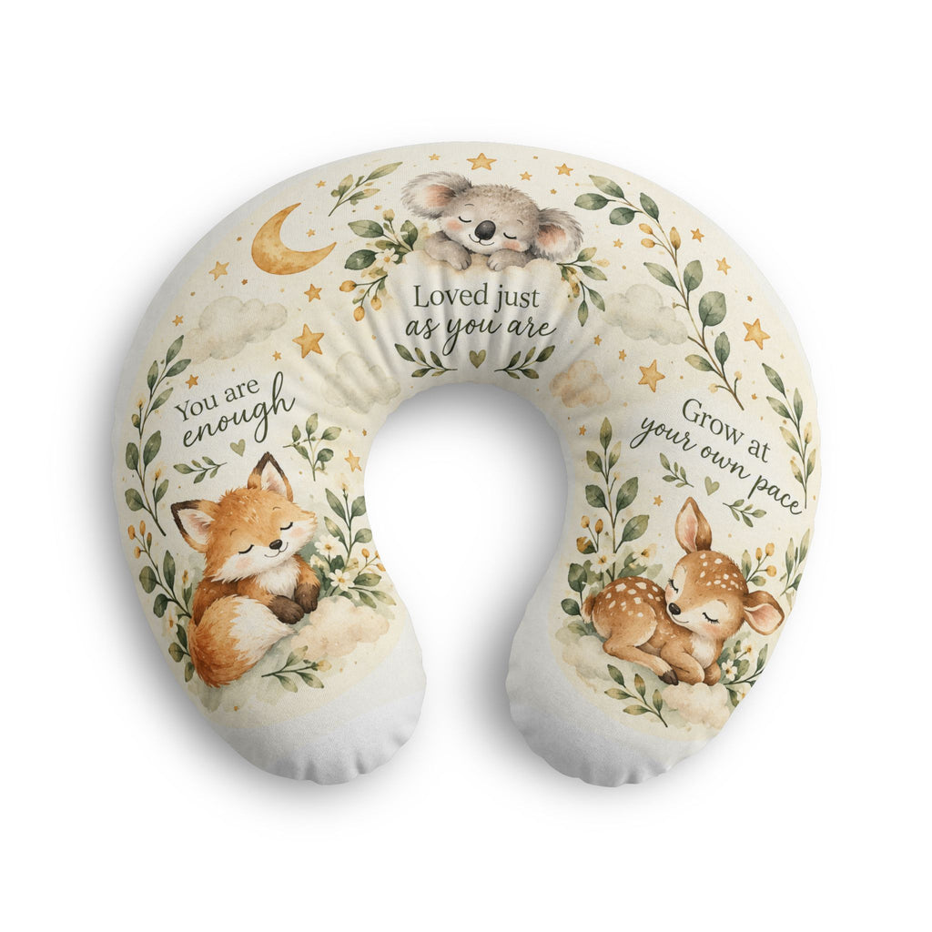 Quietly Seen Nursing Pillow Cover – Encouraging Affirmations  Nursing Pillow Cover