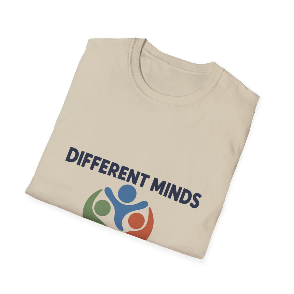 Every Mind Belongs – Neurodiversity & Mental Health Awareness T-Shirt Unisex Softstyle T-Shirt