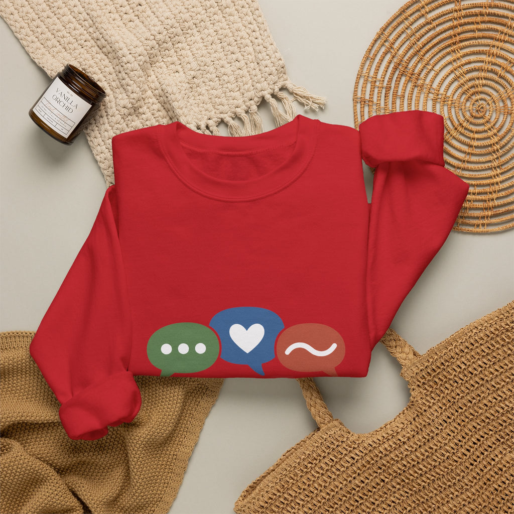 Everyone Communicates Differently – Neurodiversity Awareness Crewneck T-Shirt