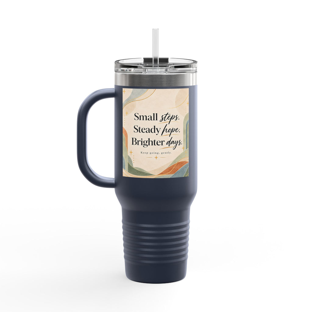 Your Pace, Your ProgressInsulated Travel Mug, 40oz
